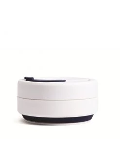 Stojo Collapsible Pocket Cup - White/Indigo Tea