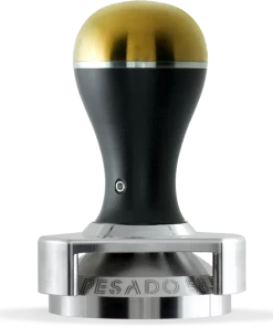 Tea Pesado 58.5mm Tamper - Black/Gold