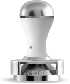 Tea Pesado 58.5mm Tamper - White/Silver