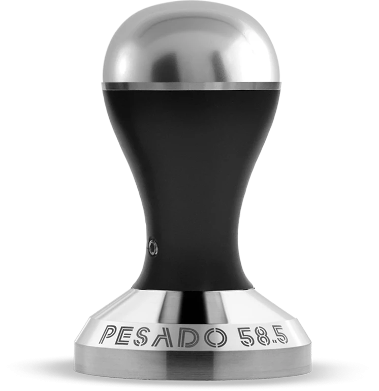 Pesado 58.5mm Tamper - Black/Silver 3 Pesado 58.5mm Tamper - Black/Silver