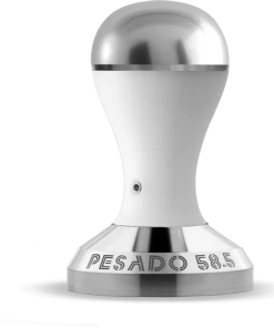 Tea Pesado 58.5mm Tamper - White/Silver