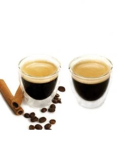 Grosche Turino Double Wall Espresso Glasses - 2.4 Oz Tea