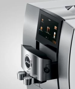 Tea Jura Z10 Super Automatic Espresso Machine - Aluminum White