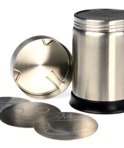 Ascaso Chocolate Shaker With Stencils