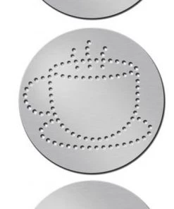 Ascaso Chocolate Shaker With Stencils