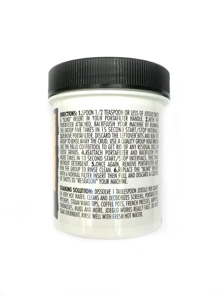 Pallo Joe Glo Backflush Detergent 4oz (113g) Tea 4 Pallo Joe Glo Backflush Detergent 4oz (113g) Tea