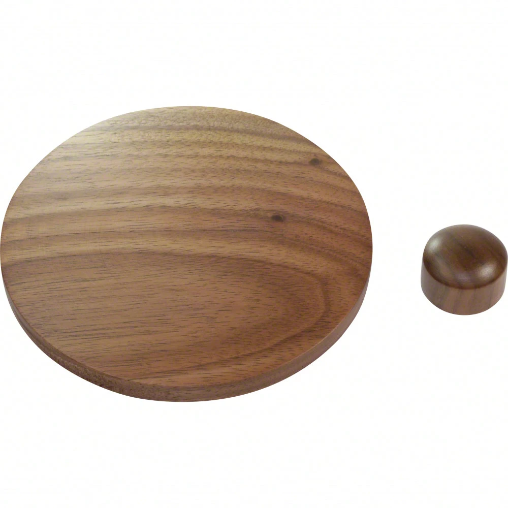 Walnut Lid And Knob For Ascaso Grinders Tea 3 Walnut Lid And Knob For Ascaso Grinders Tea