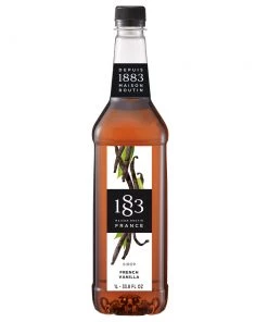 Tea 1883 French Vanilla Syrup - 1l (Glass Bottle)