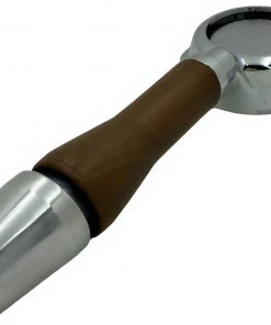 Victoria Arduino 58mm Portafilter With Wooden Handle For E61 Group - Bottomless