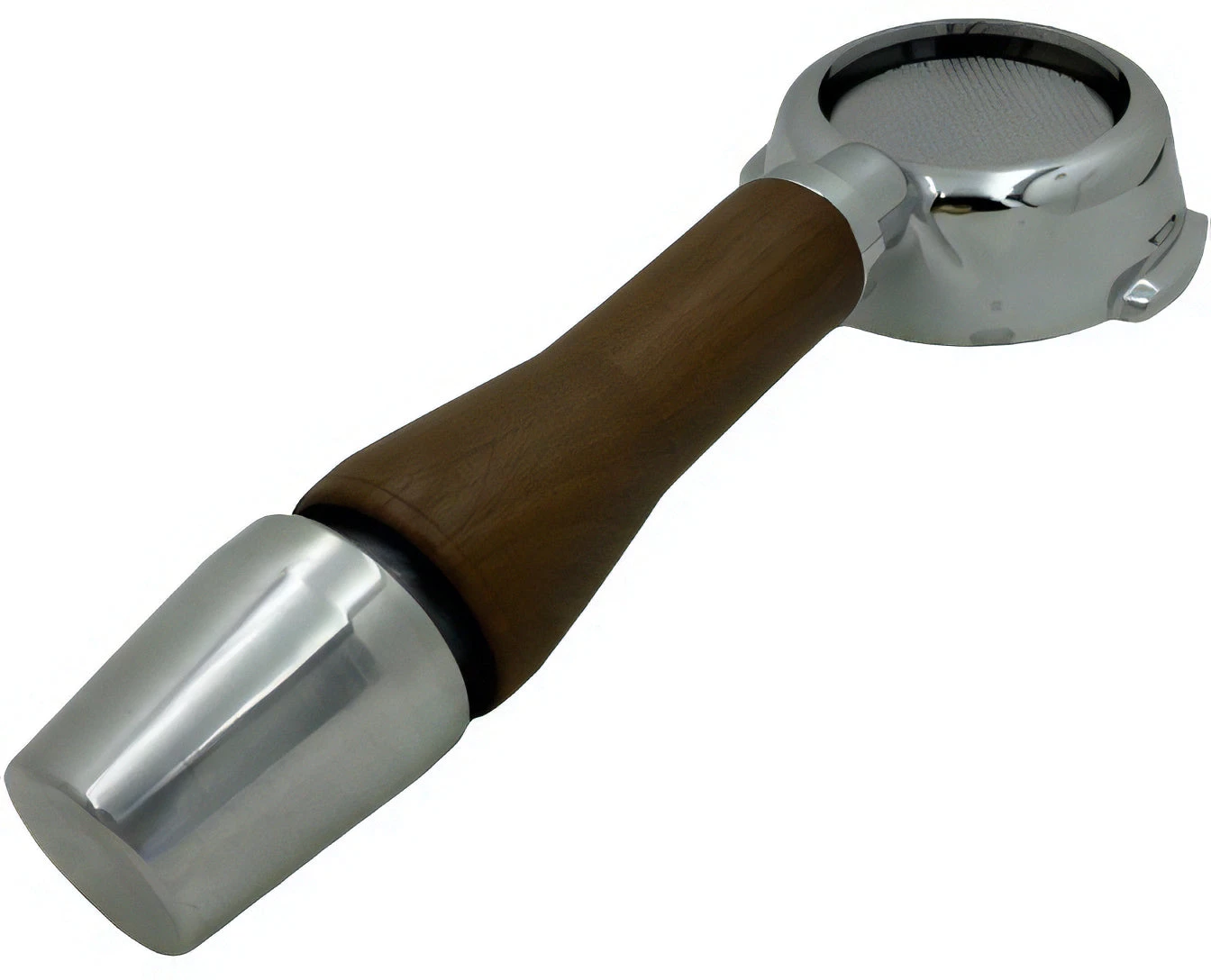 Victoria Arduino 58mm Portafilter With Wooden Handle For E61 Group - Bottomless 3 Victoria Arduino 58mm Portafilter With Wooden Handle For E61 Group - Bottomless