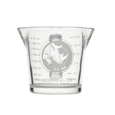 Rhinowares Rhino Coffee Gear Shot Glass - 80 Ml / Double Tea 3 Rhinowares Rhino Coffee Gear Shot Glass - 80 Ml / Double Tea
