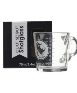 Rhinowares Rhino Coffee Gear Shot Glass - 80 Ml / Double Tea 10 Rhinowares Rhino Coffee Gear Shot Glass - 80 Ml / Double Tea