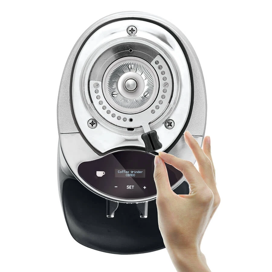 Ceado E37J Electronic Burr Grinder - Black Tea 4 Ceado E37J Electronic Burr Grinder - Black Tea