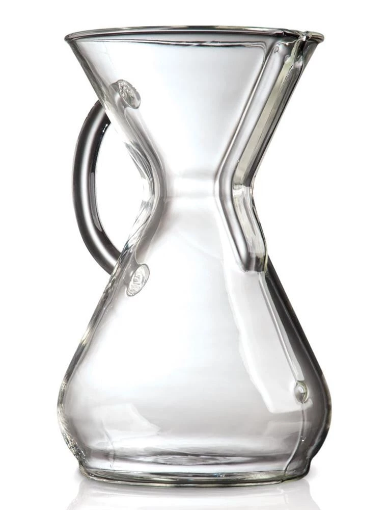 Tea Chemex CM-8GH - 8 Cup Coffeemaker W/ Glass Handle 3 Tea Chemex CM-8GH - 8 Cup Coffeemaker W/ Glass Handle