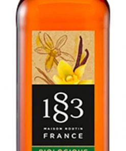 1883 Organic Vanilla Syrup - 1L (Glass Bottle)