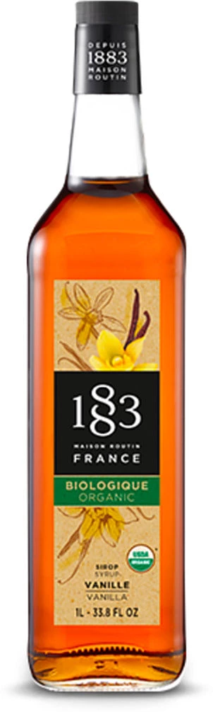 1883 Organic Vanilla Syrup - 1L (Glass Bottle) 3 1883 Organic Vanilla Syrup - 1L (Glass Bottle)
