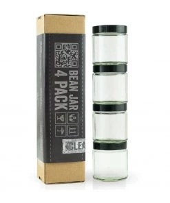 Comandante Glass Jar - Pack Of 4 - Clear Tea