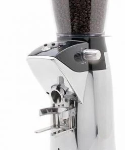 Tea Compak F10 Fresh Digital Conical Burr Grinder - Polished Aluminium