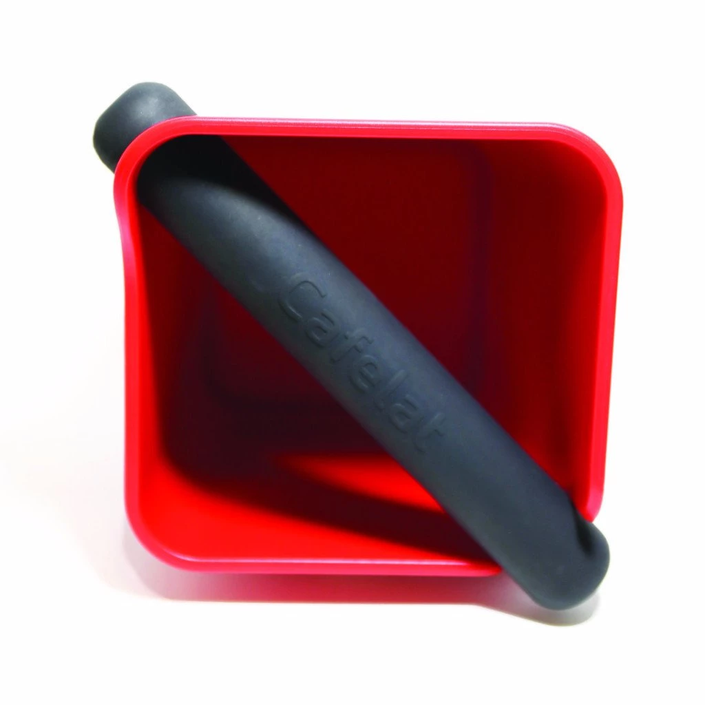 Tea Cafelat Home Knock Box - Red 4 Tea Cafelat Home Knock Box - Red