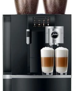 Tea Jura Giga X8 G2 Superautomatic Espresso Machine - Aluminum Black