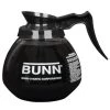 Bunn Glass Coffee Decanter - 1.9L - Case Of 3 - Black Commercial