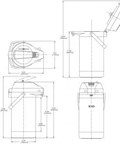 Commercial Bunn Lever Action Thermal Airpot - 3L