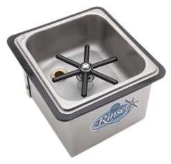 Krome Dispense Steaming Pitcher Rinser - Countertop