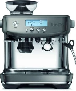 Breville The Barista Pro BES878 Espresso Machine - Smoked Hickory