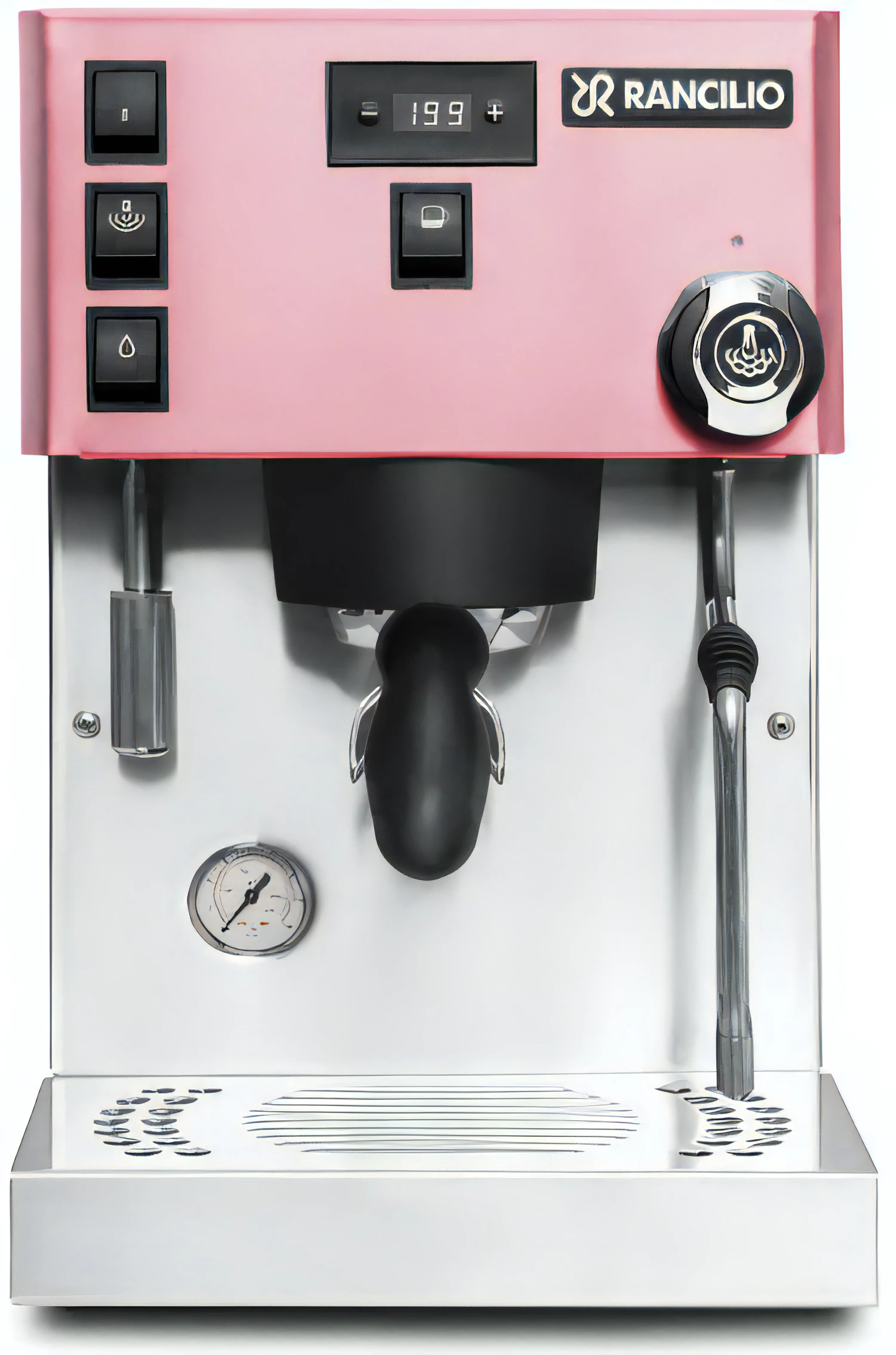 Tea Rancilio Silvia Pro X Dual Boiler Espresso Machine W/ PID - Pink 3 Tea Rancilio Silvia Pro X Dual Boiler Espresso Machine W/ PID - Pink