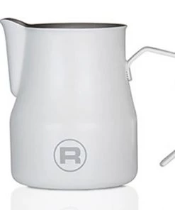Rocket Espresso Milk Frothing Pitcher - White Tea