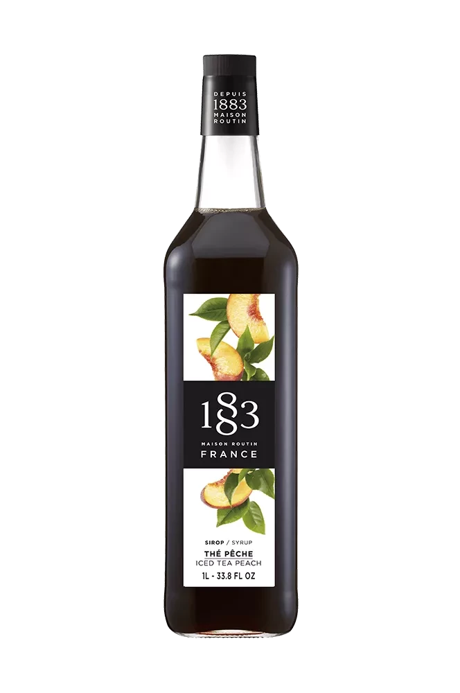 1883 Peach Iced Tea Syrup - 1L (Glass Bottle) 3 1883 Peach Iced Tea Syrup - 1L (Glass Bottle)