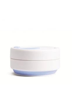 Tea Stojo Collapsible Pocket Cup - White/Sky