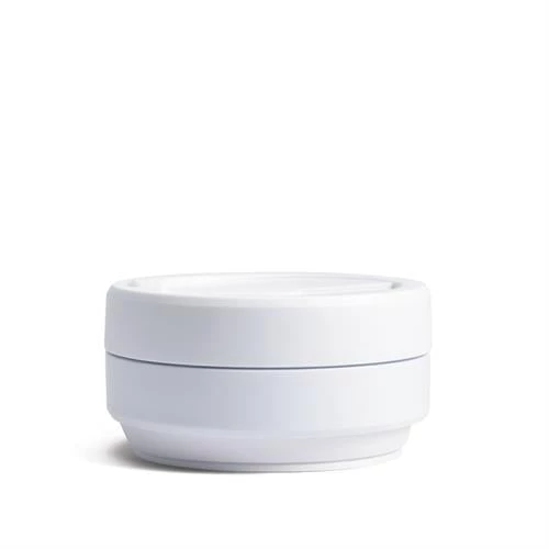 Stojo Collapsible Pocket Cup - White Tea 4 Stojo Collapsible Pocket Cup - White Tea