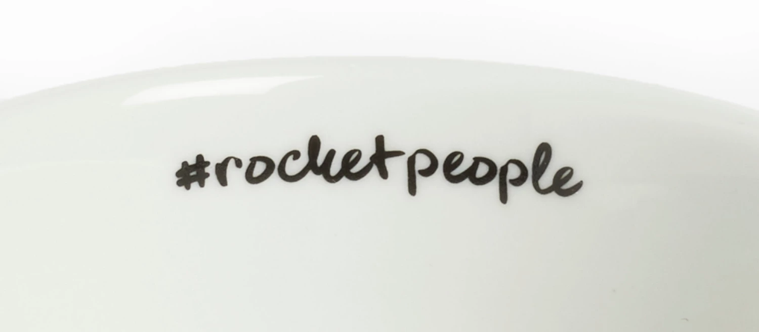 Tea Rocket Flat White Cups - Hashtag Series - Set Of 6 - Grey 4 Tea Rocket Flat White Cups - Hashtag Series - Set Of 6 - Grey