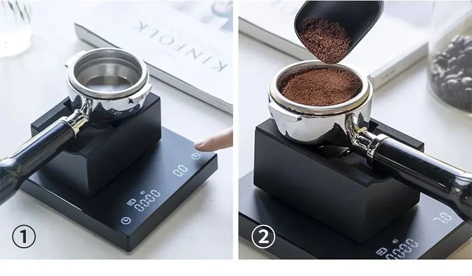 Timemore Magic Cube Portafilter Stand Tea 6 Timemore Magic Cube Portafilter Stand Tea