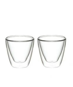 Grosche Turino Double Wall Espresso Glasses - 4.7 Oz