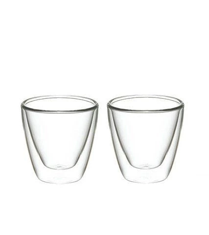 Grosche Turino Double Wall Espresso Glasses - 4.7 Oz 3 Grosche Turino Double Wall Espresso Glasses - 4.7 Oz