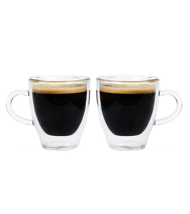 Grosche Turin Double Walled Espresso Cups (Set Of 2) - 2.4 Oz Tea 3 Grosche Turin Double Walled Espresso Cups (Set Of 2) - 2.4 Oz Tea