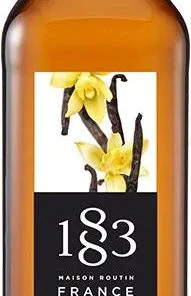 1883 Vanilla Syrup - 1L (Glass Bottle) Tea