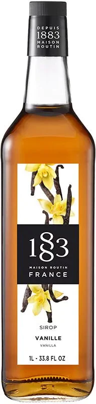1883 Vanilla Syrup - 1L (Glass Bottle) Tea 3 1883 Vanilla Syrup - 1L (Glass Bottle) Tea