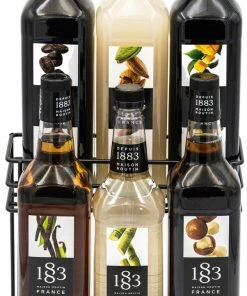 Tea 1883 Syrup Bottle Rack - 6 Bottles