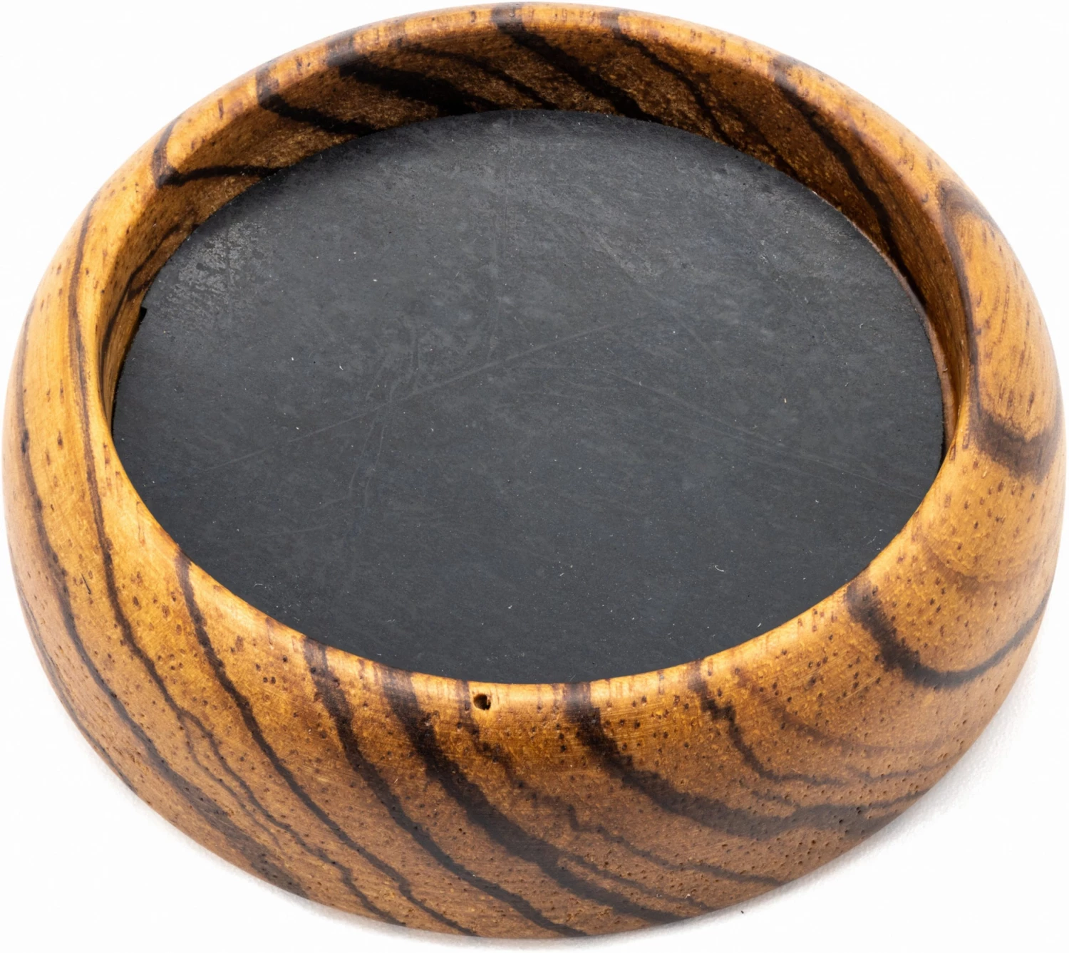 Asso Wooden Tamping Seat - Zebrawood 3 Asso Wooden Tamping Seat - Zebrawood