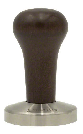 Asso Essential Tamper W/ Wooden Handle - 58 Mm - Walnut (Italian Beechwood) Tea 3 Asso Essential Tamper W/ Wooden Handle - 58 Mm - Walnut (Italian Beechwood) Tea