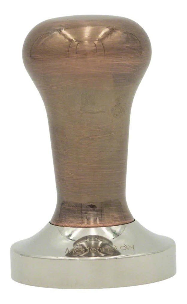 Asso Ergo Tamper - 58.5 Mm - Brushed Copper Tea 3 Asso Ergo Tamper - 58.5 Mm - Brushed Copper Tea