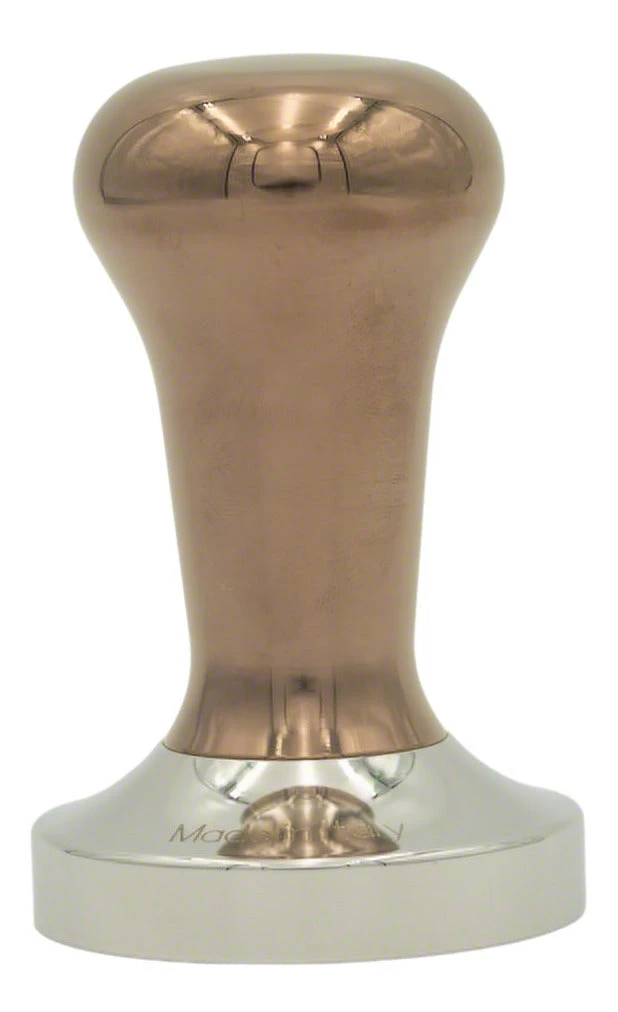 Asso Ergo Tamper - 58.5 Mm - Copper Tea 3 Asso Ergo Tamper - 58.5 Mm - Copper Tea