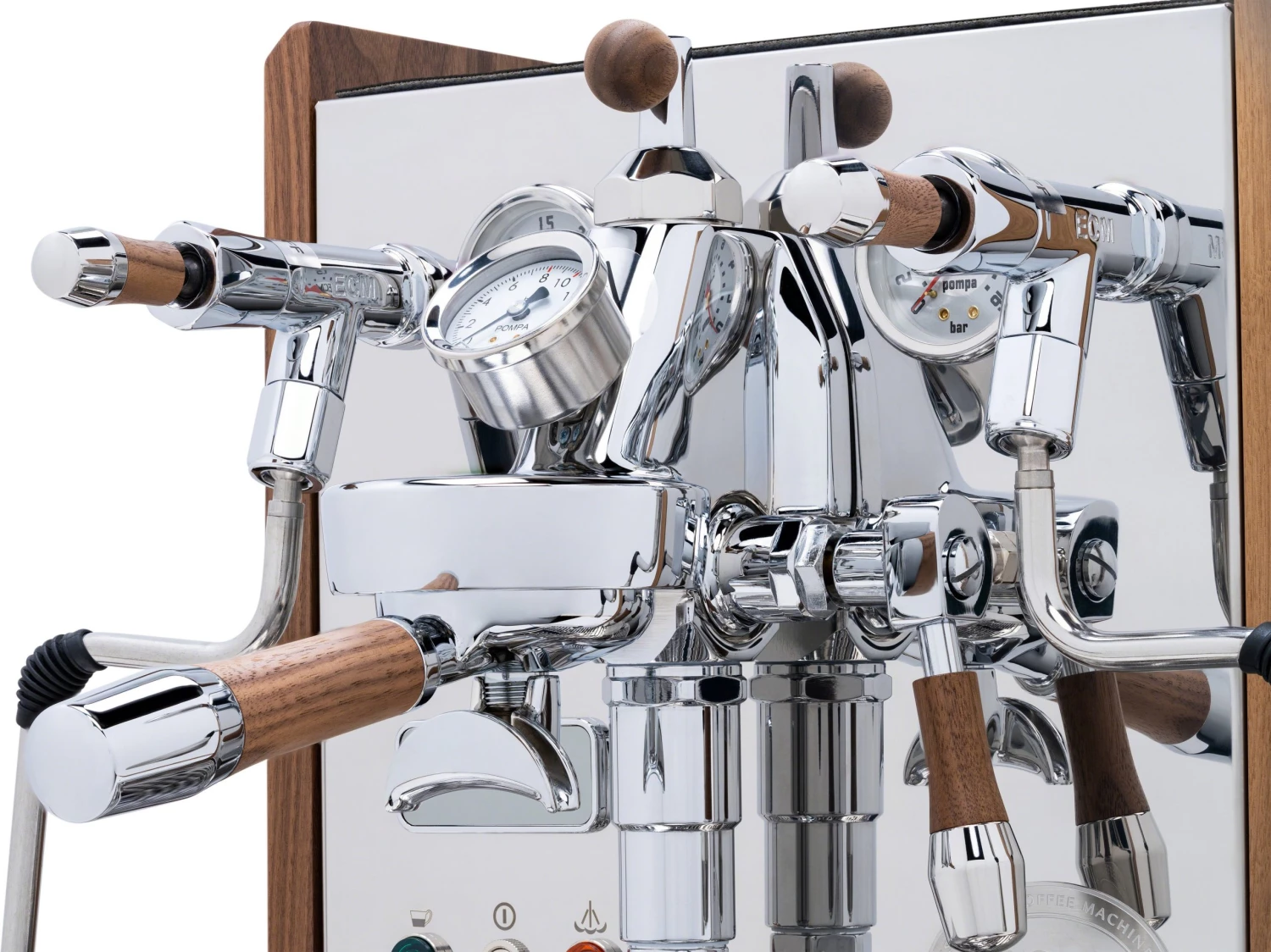 Wiedemann Wooden Side Panels For ECM Synchronika - American Walnut 9 Wiedemann Wooden Side Panels For ECM Synchronika - American Walnut