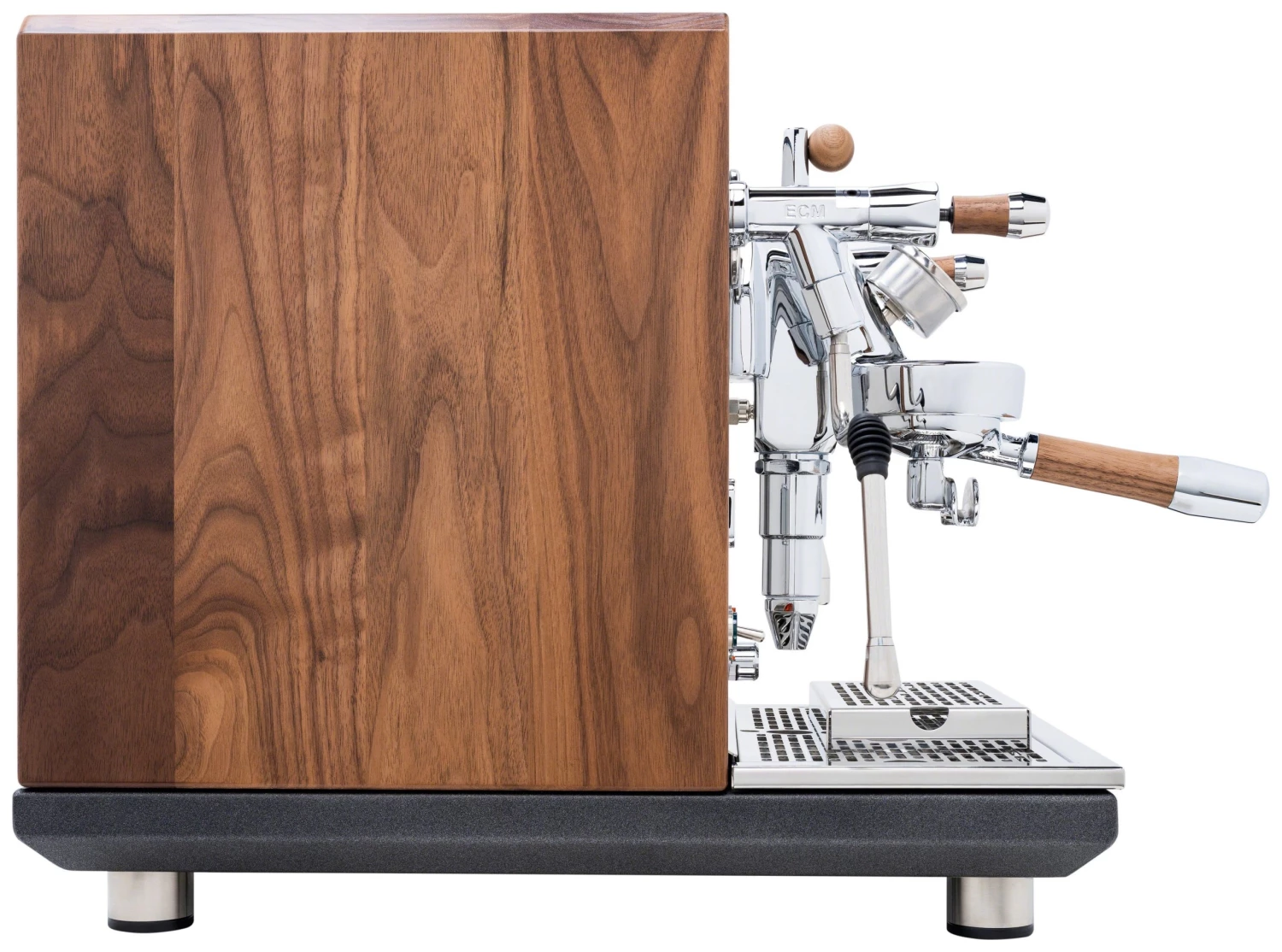 Wiedemann Wooden Side Panels For ECM Synchronika - American Walnut 12 Wiedemann Wooden Side Panels For ECM Synchronika - American Walnut