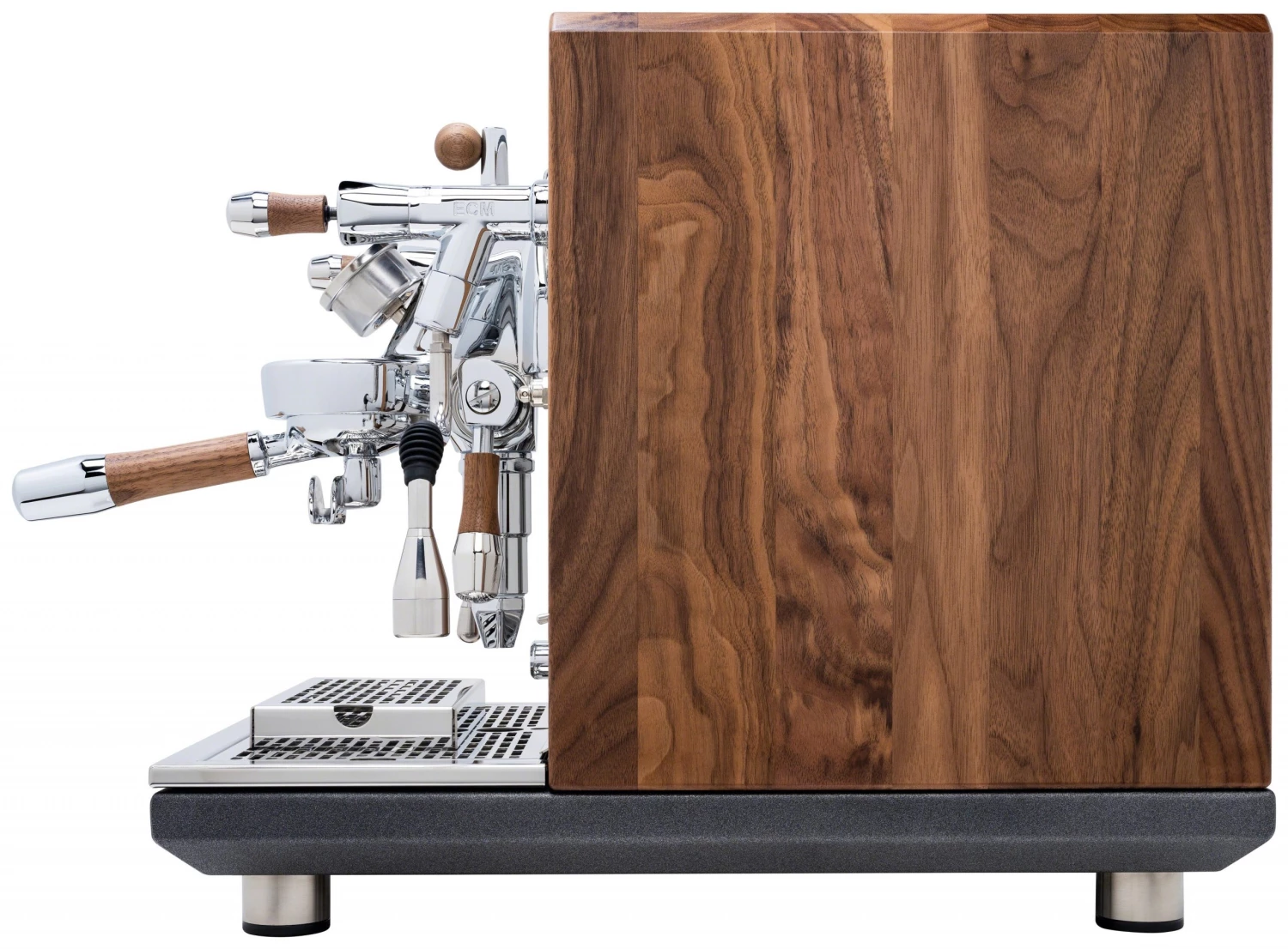 Wiedemann Wooden Side Panels For ECM Synchronika - American Walnut 11 Wiedemann Wooden Side Panels For ECM Synchronika - American Walnut