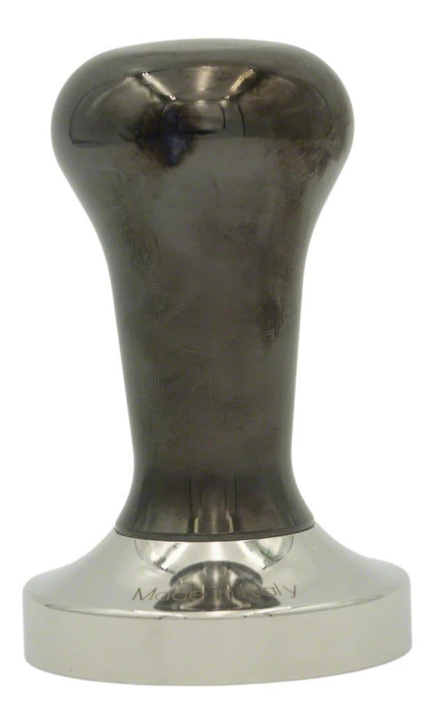 Asso Ergo Tamper - 58.5 Mm - Gunmetal Tea 3 Asso Ergo Tamper - 58.5 Mm - Gunmetal Tea